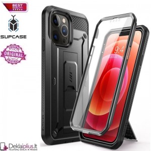 Supcase unicorn beetle pro serijos  dėklas + laikiklis (telefonui Apple Iphone 13 Pro Max)
